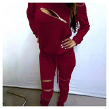 2 Piece Tracksuits-Hoodies & Sweatshirts-zanzea001 Store-PLATINUM REXZ-PREXZ