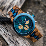 PREXZ Luxury Watch | Stylish Handmade Wooden Quartz ⌚