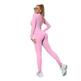 PREXZ Deep V-Neck Jumpsuits Pajamas-Home-CHRONSTYLE Official Store-PLATINUM REXZ-PREXZ