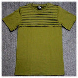 Army Ribbed Biker Tee-T-Shirts-Ding li Electronic commerce co., LTD-Army Green-L-PLATINUM REXZ-PREXZ