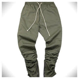 Beam foot Pants-Casual Pants-WJG Hiphop store-Army Green-30-PLATINUM REXZ-PREXZ