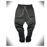 Beam foot Pants-Casual Pants-WJG Hiphop store-Black-30-PLATINUM REXZ-PREXZ