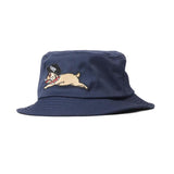 Bulldog Bucket Hat-Bucket Hats-Fashion Jewelry Heaven-Navy-PLATINUM REXZ-PREXZ