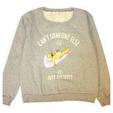 Can't Someone Else Sweater-Hoodies & Sweatshirts-TOONIES See U Store-Gray-L-PLATINUM REXZ-PREXZ