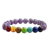 Chakra Bracelets-Jewelry Wholesale From China Factory-light purple-PLATINUM REXZ-PREXZ