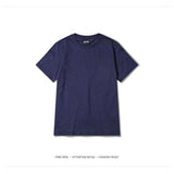 Classic Solid TEE-T-Shirts-HIDOPE STREET WEAR HIPHOP SHOP-Deep Blue-S-PLATINUM REXZ-PREXZ