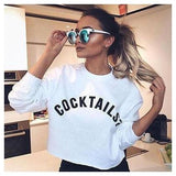 Cocktails Sweater-Hoodies & Sweatshirts-BNWT-PLATINUM REXZ-PREXZ