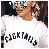 Cocktails Sweater-Hoodies & Sweatshirts-BNWT-PLATINUM REXZ-PREXZ