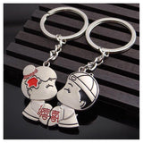 Couple Keychain-Key Chains-Magic Jewelry Box-12-PLATINUM REXZ-PREXZ