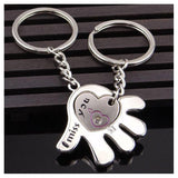 Couple Keychain-Key Chains-Magic Jewelry Box-14-PLATINUM REXZ-PREXZ