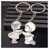 Couple Keychain-Key Chains-Magic Jewelry Box-4-PLATINUM REXZ-PREXZ