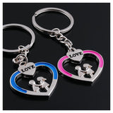 Couple Keychain-Key Chains-Magic Jewelry Box-7-PLATINUM REXZ-PREXZ