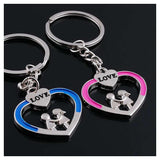 Couple Keychain-Key Chains-Magic Jewelry Box-PLATINUM REXZ-PREXZ