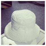 Denim Bucket Hat-Bucket Hats-HengMao's Store-White-PLATINUM REXZ-PREXZ