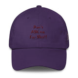 Don't ASK me For SHIT Hat-PLATINUM REXZ-Purple-PLATINUM REXZ-PREXZ