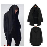 European Men's Long Hoodie-Hoodies & Sweatshirts-PUNKOOL Store-black-M-PLATINUM REXZ-PREXZ