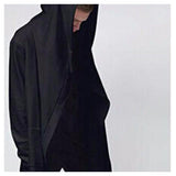 European Men's Long Hoodie-Hoodies & Sweatshirts-PUNKOOL Store-PLATINUM REXZ-PREXZ