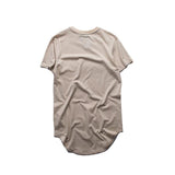 Extended Hi-Street Tee-T-Shirts-WPG-Khaki-S-PLATINUM REXZ-PREXZ