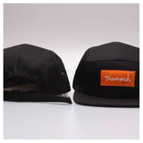 Five Panel Diamond Snapback-Baseball Caps-FD Women's Clothing-14-PLATINUM REXZ-PREXZ