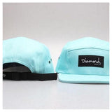 Five Panel Diamond Snapback-Baseball Caps-FD Women's Clothing-18-PLATINUM REXZ-PREXZ