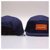 Five Panel Diamond Snapback-Baseball Caps-FD Women's Clothing-4-PLATINUM REXZ-PREXZ