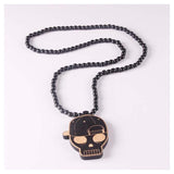 Free Baseball Skull Pendants!-Necklaces & Pendants-Jason Jewelry Store-beige black-PLATINUM REXZ-PREXZ