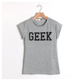 Geek Casual Shirt-T-Shirts-FASHION DRESS MALL-Gray-L-PLATINUM REXZ-PREXZ