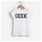 Geek Casual Shirt-T-Shirts-FASHION DRESS MALL-White-L-PLATINUM REXZ-PREXZ