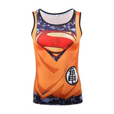 Goku Superman Army Compression Shirt-T-Shirts-Smartdoo Store-Tank-L-PLATINUM REXZ-PREXZ