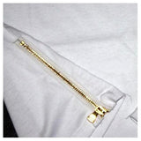 Golden Zipper Extended Tee-T-Shirts-Fashion Room Shop-PLATINUM REXZ-PREXZ