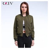 Green & Black Bomber Jacket-Basic Jackets-RZIV-PLATINUM REXZ-PREXZ