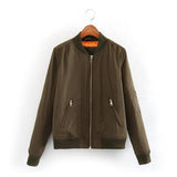 Green & Black Bomber Jacket-Basic Jackets-RZIV-PLATINUM REXZ-PREXZ