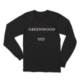 Greenwood 1921 Unisex Long Sleeve T-Shirt-PLATINUM REXZ-Black-S-PLATINUM REXZ-PREXZ