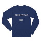 Greenwood 1921 Unisex Long Sleeve T-Shirt-PLATINUM REXZ-Navy-S-PLATINUM REXZ-PREXZ