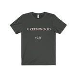 Greenwoood 1921-T-Shirt-Printify-Dark Grey-XS-PLATINUM REXZ-PREXZ