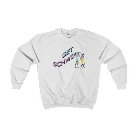 Heavy Blend™ Adult Crewneck Sweatshirt-Sweatshirt-Printify-White-S-PLATINUM REXZ-PREXZ