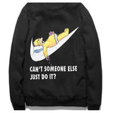 Homer Crewneck-Hoodies & Sweatshirts-ShangHai Ali Sister Clothing Co., LTD-A1-L-PLATINUM REXZ-PREXZ