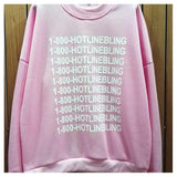 Hotline Bling Sweater-Hoodies & Sweatshirts-Stylish Harajuku-PLATINUM REXZ-PREXZ