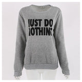 Just Do Nothing Sweater-Hoodies & Sweatshirts-My style 1314-Gray-XXXL-PLATINUM REXZ-PREXZ