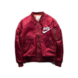 Kanji Bomber Jacket-Jackets-Ding li Electronic commerce co., LTD-Red-L-PLATINUM REXZ-PREXZ