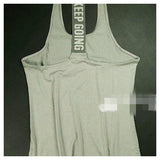 Keep Going Fitness Tank-Tank Tops-Shanghai Jiexun trading company ltd .-PLATINUM REXZ-PREXZ