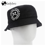 Ladybro Bucket Hat-Bucket Hats-LADYBRO Store-001 Cry face-PLATINUM REXZ-PREXZ