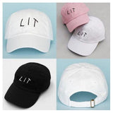 LIT Baseball Cap-Baseball Caps-Spark Rose Store-PLATINUM REXZ-PREXZ