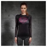 Long Sleeve Superhero Compression Shirts-T-Shirts-franco pablo's store-Pink-XXL-PLATINUM REXZ-PREXZ