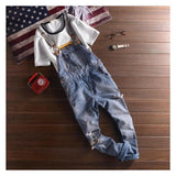 Male Ripped Denim Overalls-Home-BWIND OF THE WORLD-2-M-PLATINUM REXZ-PREXZ