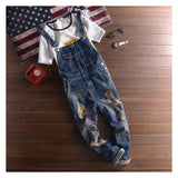 Male Ripped Denim Overalls-Home-BWIND OF THE WORLD-3-M-PLATINUM REXZ-PREXZ