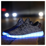 Men's Athletic LED Shoes-Men's Casual Shoes-LCY Fashion shoes shop-PLATINUM REXZ-PREXZ