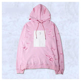 Men's Hip Hop Pink Tracksuit-Hoodies & Sweatshirts-HEYGUYS streetwear Store-PLATINUM REXZ-PREXZ