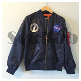 Military Bomber Jacket-Jackets-soullab urbanclothing Store-PLATINUM REXZ-PREXZ