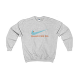 Mr. Meeseeks Just Do It Crewneck-Sweatshirt-Printify-Ash-S-PLATINUM REXZ-PREXZ